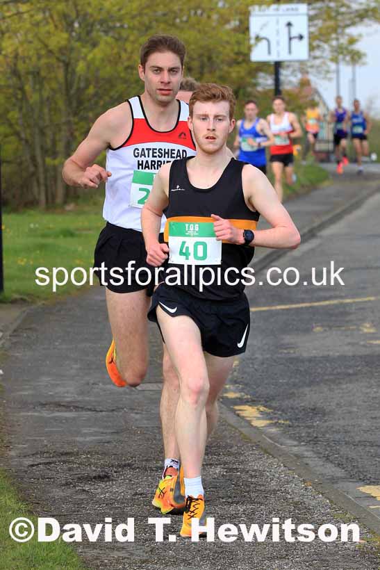 The 2023 Terry O'Gara Memorial 5k Road Race organised by Wallsend Harriers. Photo: David T. Hewitson/Sports for All Pics